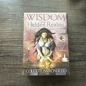 Wisdom of the‎ Hidden Realms Oracle Cards Colette Baron-Reid Oracle Cards & Book